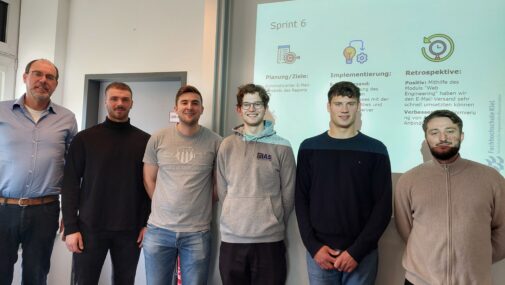 Erfolgreiches Praxisprojekt mit Studenten der FH Kiel in Kooperation mit tekko